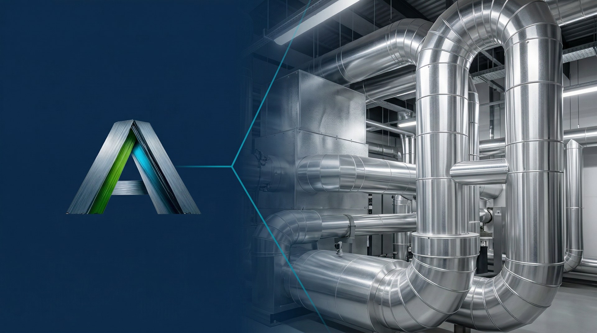 Aluminium-clad insulated pipework on commercial rooftop in Dublin — Alumitherm Assist Ltd