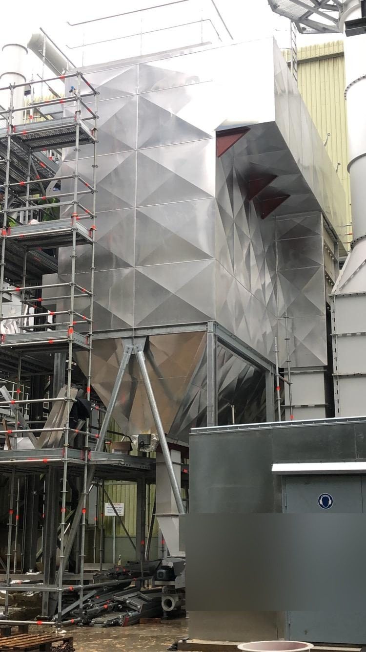 Stainless steel diamond panel cladding — Alumitherm Assist Ltd