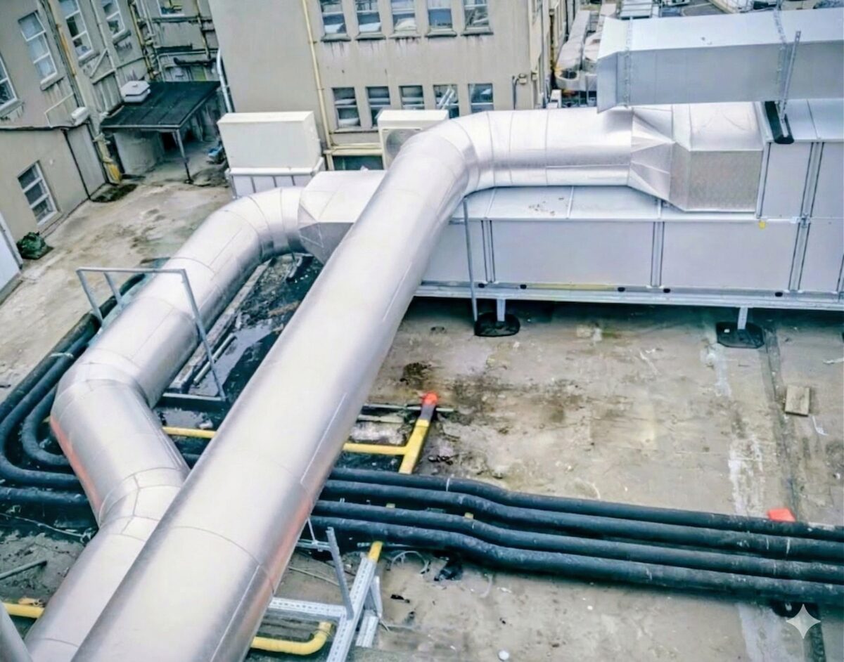 Rooftop ductwork and pipework insulation — Alumitherm Assist Ltd
